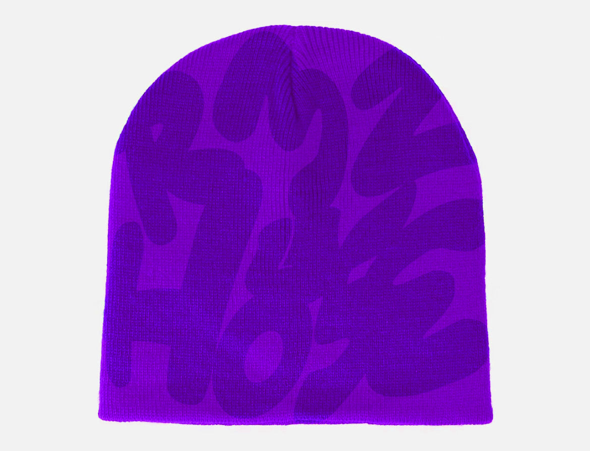 r3h5 beanie ‘ grape ‘